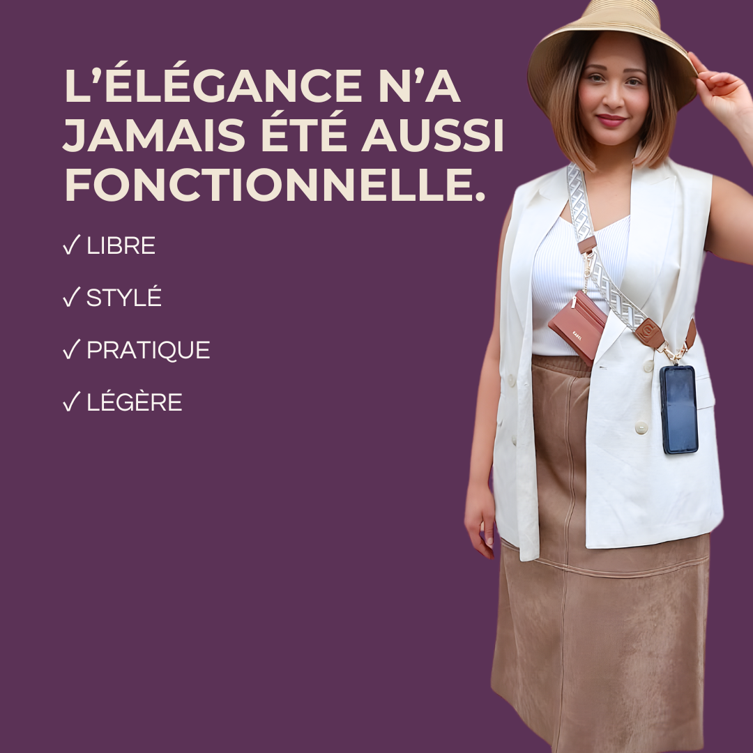 Lanière de téléphone portable multi-usages