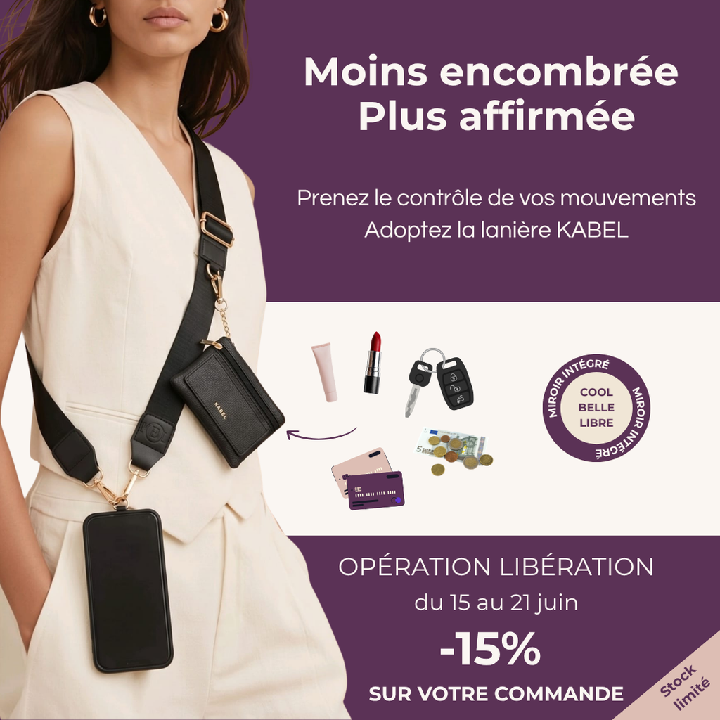 Lanière de téléphone portable multi-usages